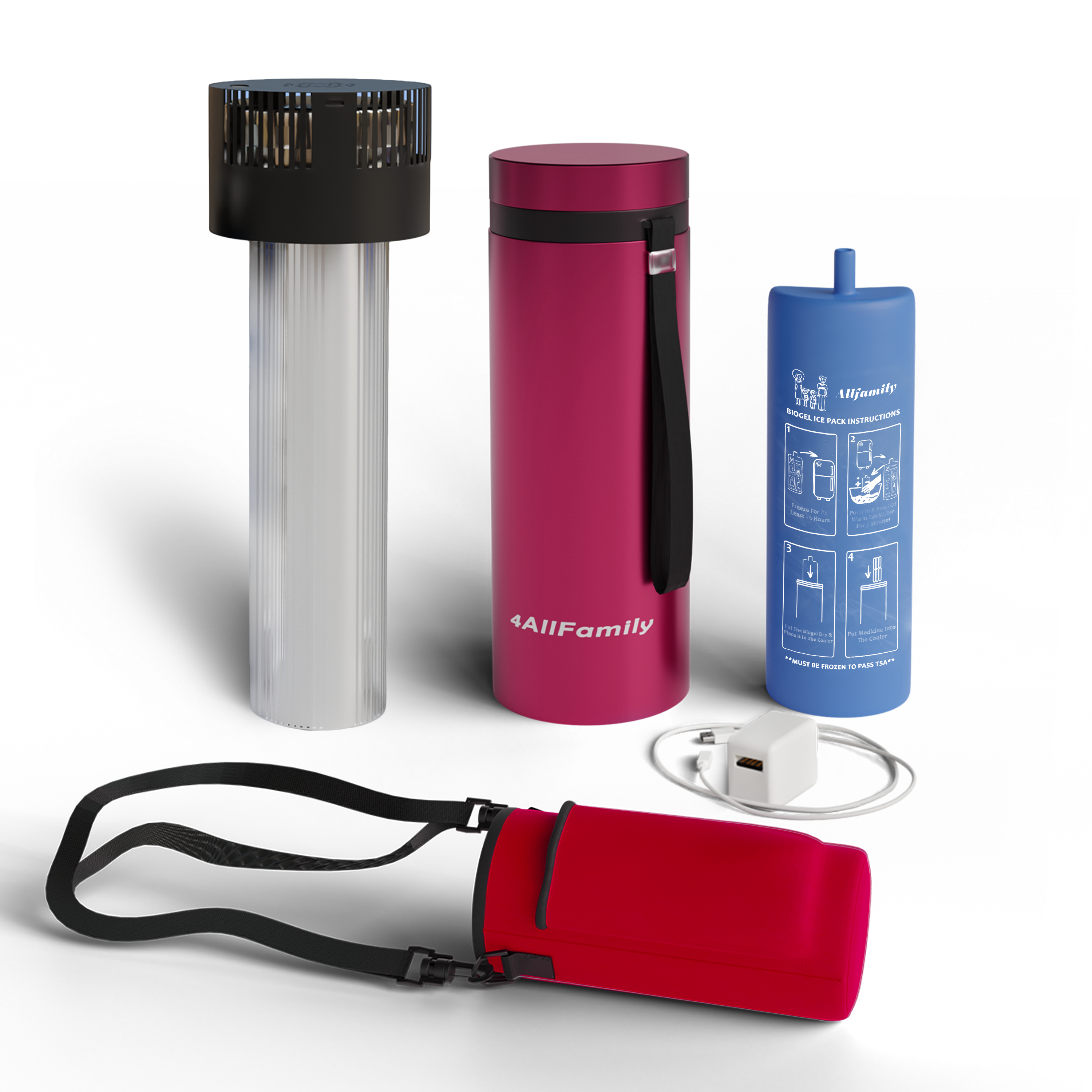 Portable Travel Refrigerator For Insulin and Medications
