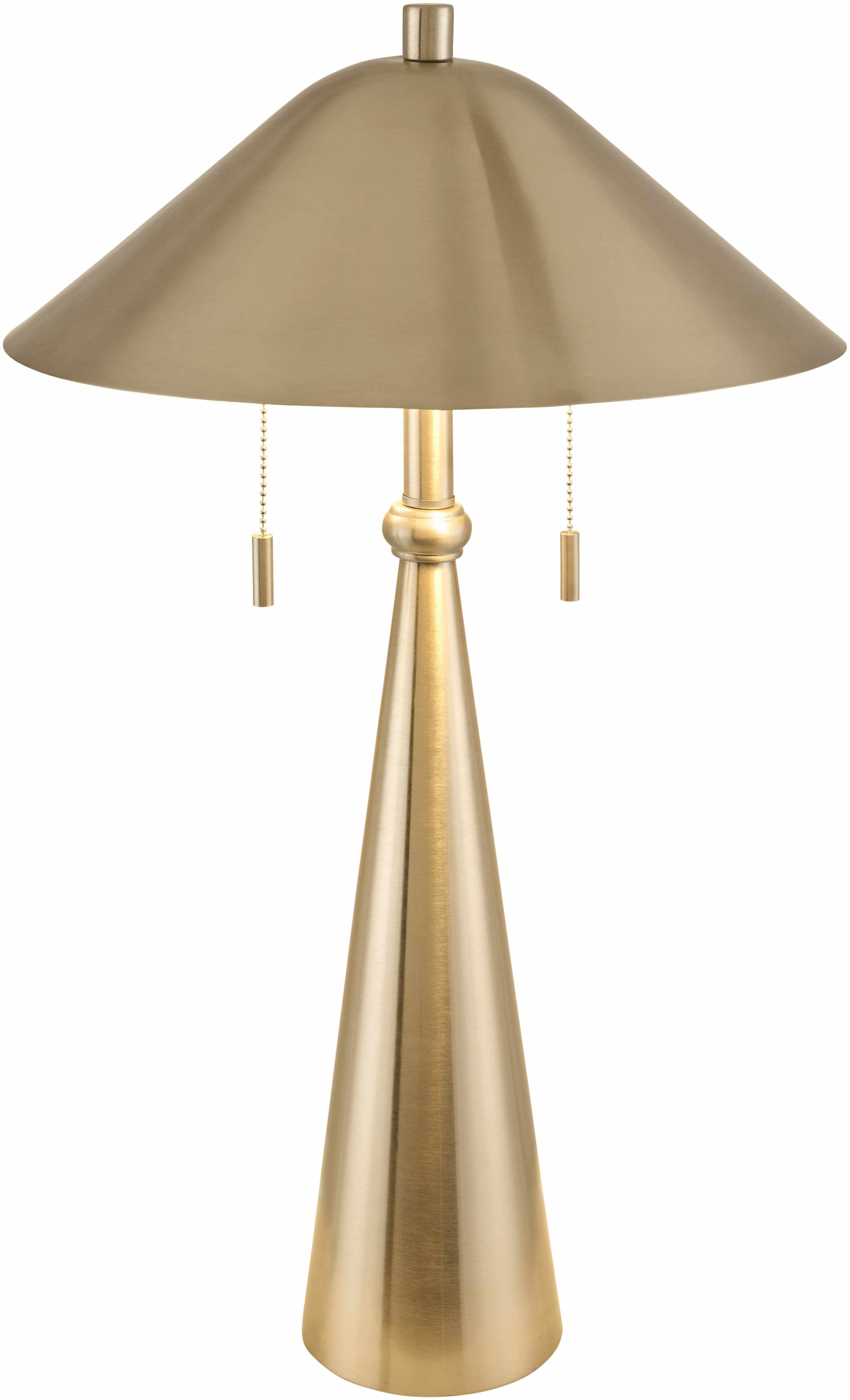 Tan Traditional Table Lamp for bedside or console tables