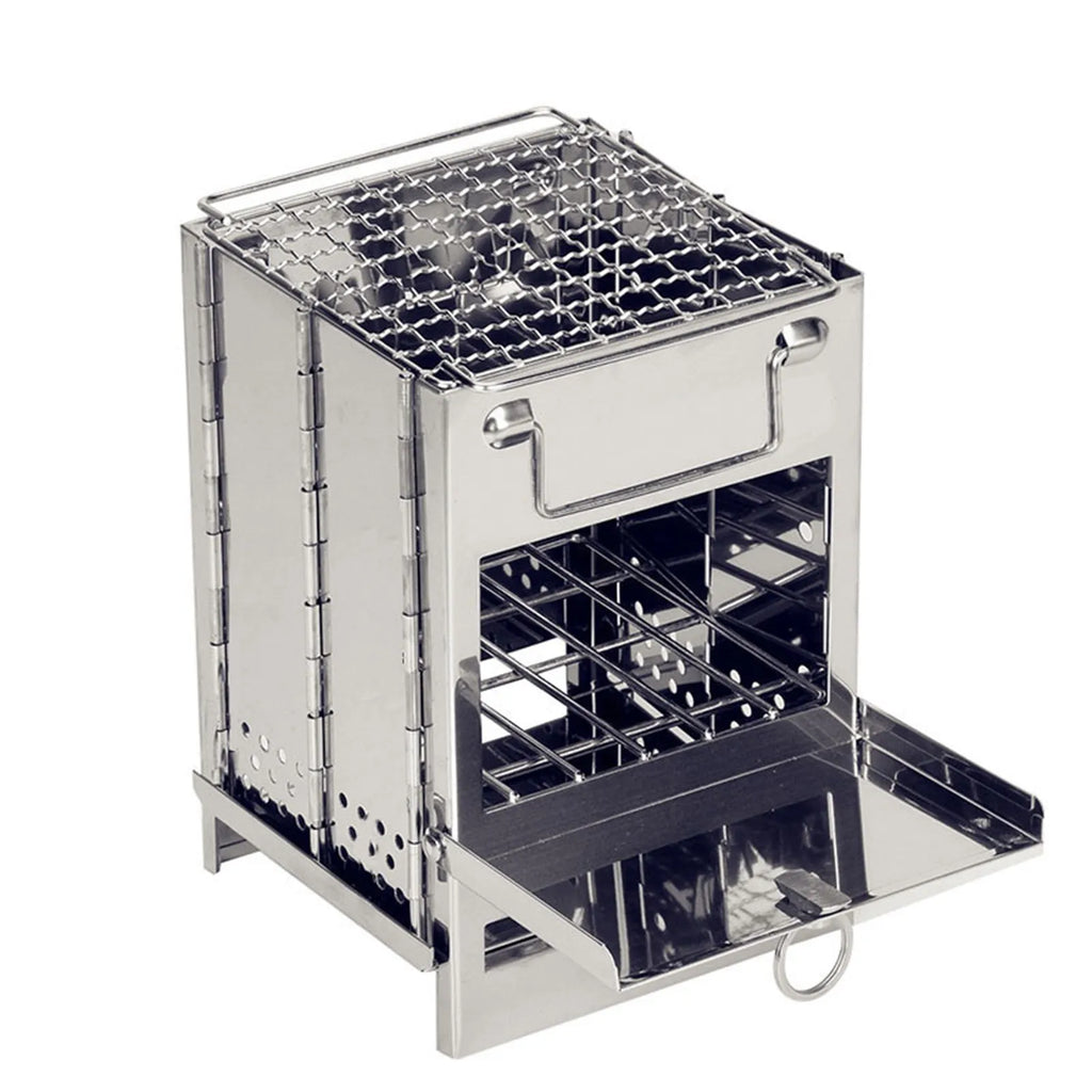 Wood Stove Stainless Steel