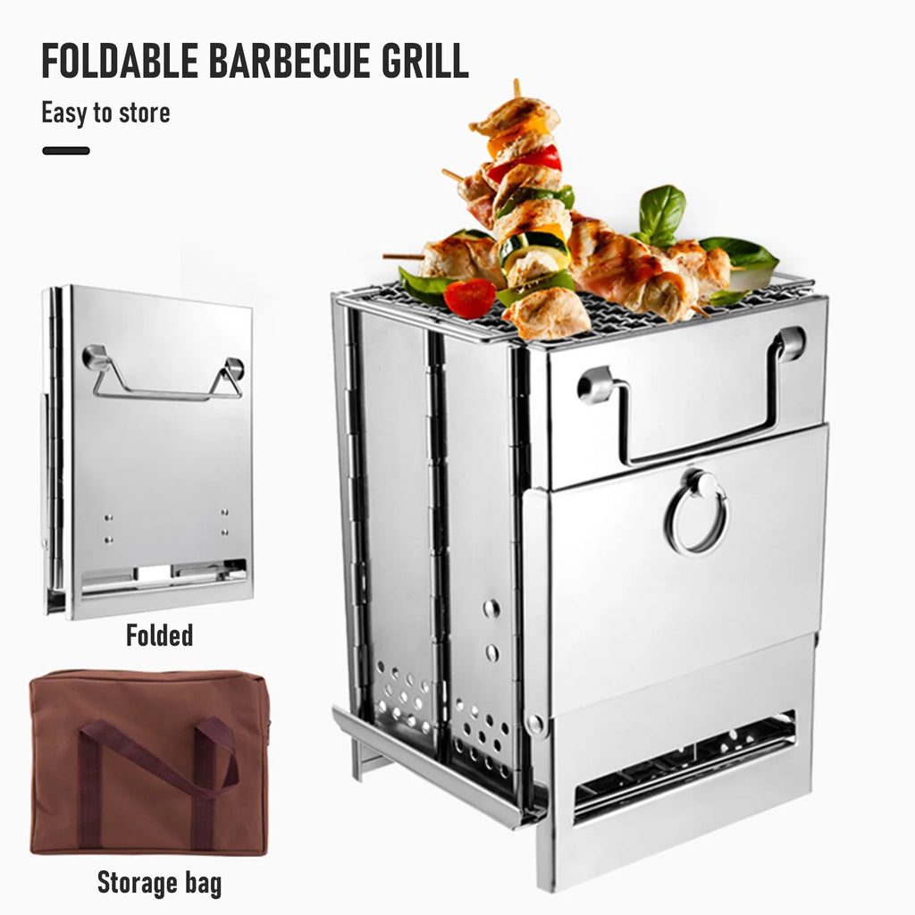 Wood Stove Stainless Steel