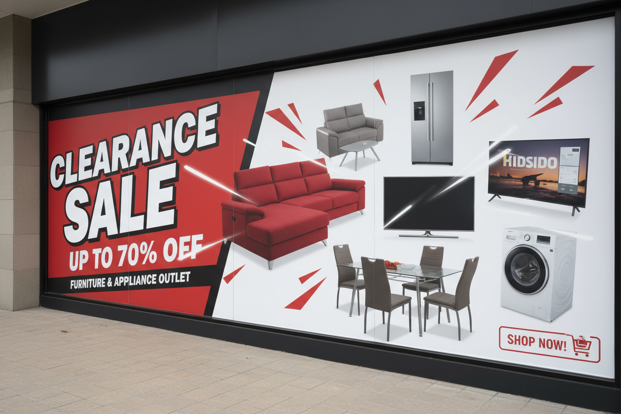 Clearance Sale Banner