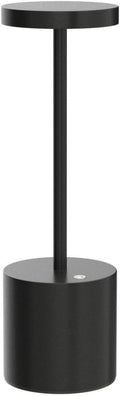 LED Cordless Table Lamps Black Outdoor Rechargeable