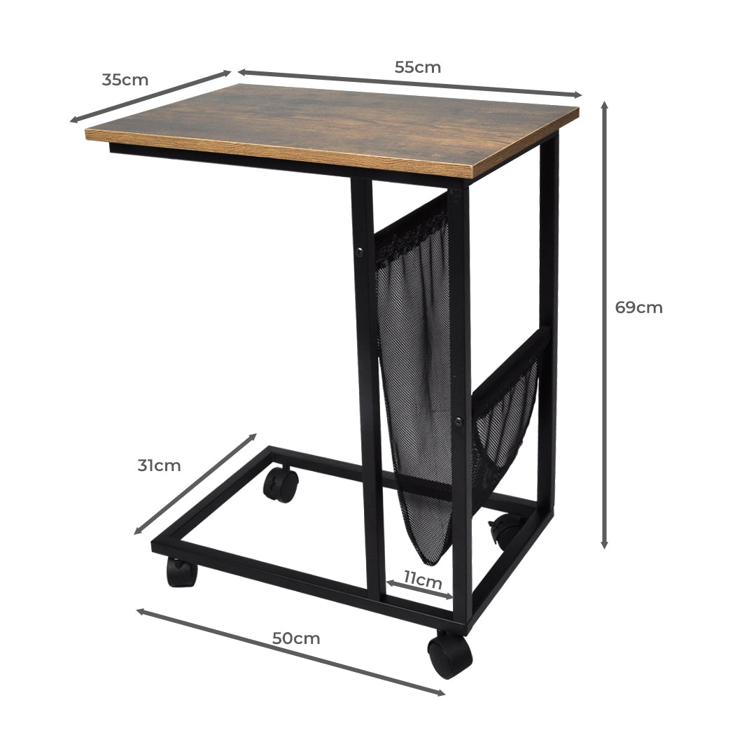 Levede Side Table Mobile Coffee Tables
