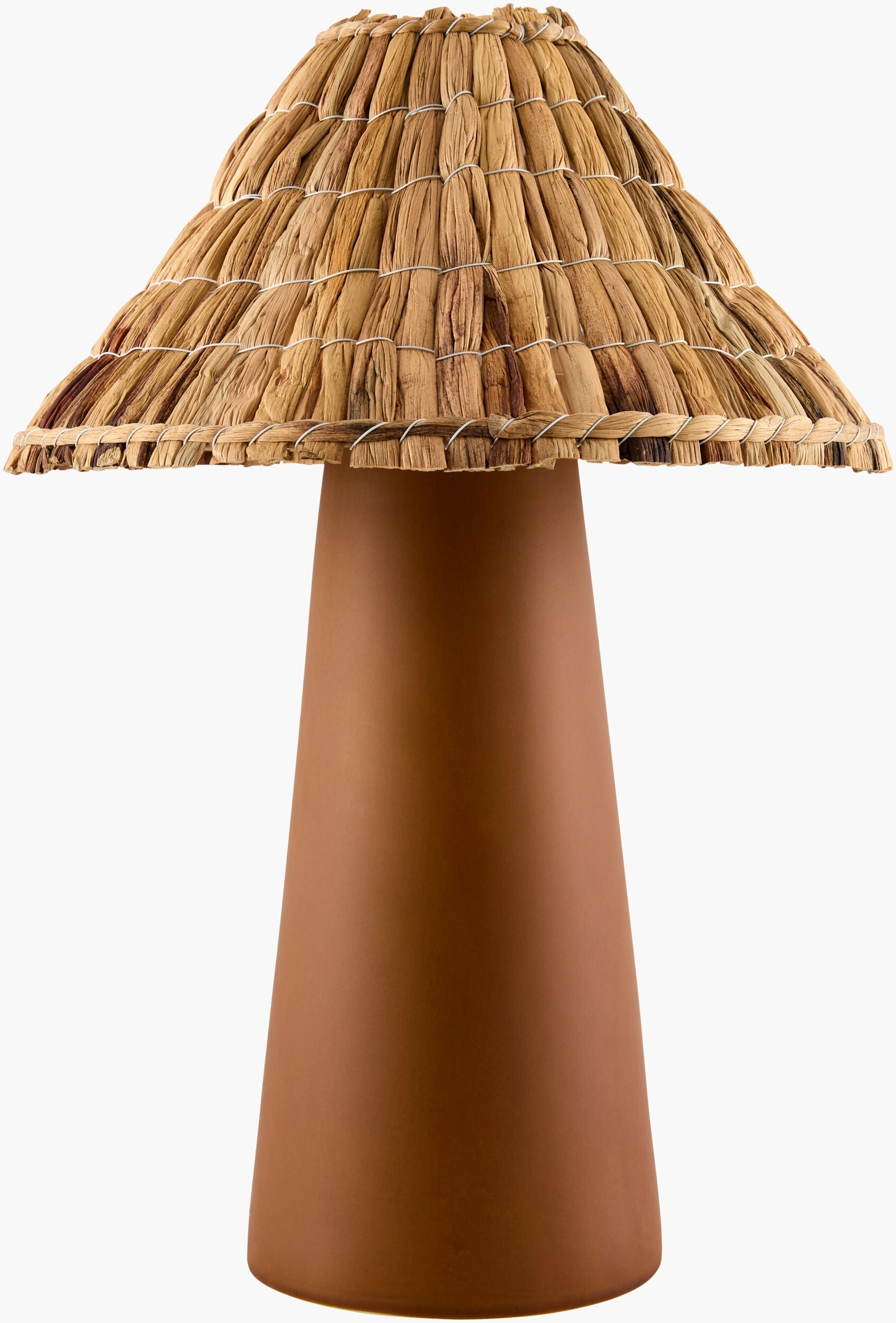 Warm Orange Traditional Table Lamp for bedside or console tables